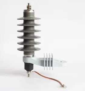 Zinc oxide high voltage surge arrester lighting arrester 36kv 12kv 15kv 24kv 10KA