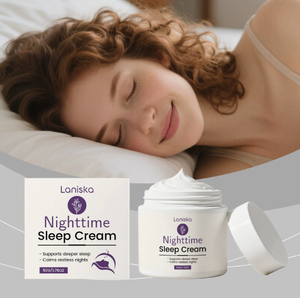 Crema para el cuidado del sueño, cuidado nocturno, crema hidratante facial de textura ligera, crema hidratante para el cuidado de la piel - Product Image 2