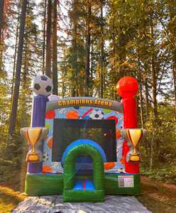 Château gonflable de football commercial - Product Image 3