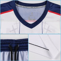 Grosir kaus sepak bola wanita asli murah seragam sepak bola perempuan kustom asli antilembap Jersey olahraga Kit