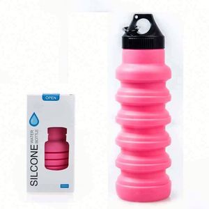 Silicone Foldable Water Cup for Adults Cycling, Portable Drinking Bottle, 110Mm - Product Image 1