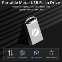 Super mini USB flash Drive 32GB 16GB 8 GB 4GB Metal Pen Drive Pendrive 128 64 32 16 8 GB USB Flash Memory unidad flash USB