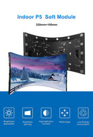 Module d'affichage LED, vente en gros directe d'usine, OEM ODM, taille personnalisée, MOQ 1 pièce pour fournisseur de panneaux LED