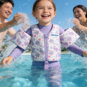 <span class=keywords><strong>Gilet</strong></span> de sauvetage pour enfants réglable et imperméable, confortable, en mousse flottante, équipement de natation sûr - Product Image 6
