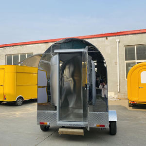 Mini camion de nourriture carros para pizza carretto gelati nourriture remorque à vendre - Product Image 4