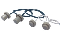 Transduser Meter Air Zhejiang Jiakang Electronics 4 MHz Sensor Aliran Ultrasonik Piezo