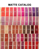 Vente en gros de qualité supérieure 163 couleurs 1kg Brillant à Lèvres Brillant Versagel Rouge à Lèvres Liquide Mat en vrac