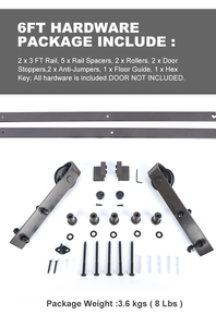 <span class=keywords><strong>Riel</strong></span> <span class=keywords><strong>de</strong></span> aluminio deslizante <span class=keywords><strong>para</strong></span> <span class=keywords><strong>puerta</strong></span> <span class=keywords><strong>de</strong></span> <span class=keywords><strong>Granero</strong></span>, rodillo <span class=keywords><strong>de</strong></span> <span class=keywords><strong>riel</strong></span> conde descuento al por mayor, envío gratis - Product Image 2