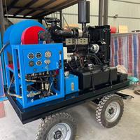 Nouvelle machine de nettoyage haute pression à moteur diesel, pulvérisateur d'eau robuste, pompe à jet d'eau, nettoyeur haute pression