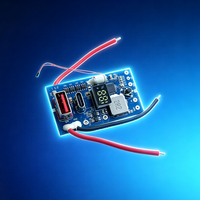 Module PCBA de batterie externe DIY PD20W à charge rapide bidirectionnelle avec carte de protection de batterie LED pour l'assemblage de batteries externes