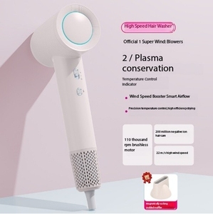 Nuevo Secador de Pelo Eléctrico de Alta Velocidad con Temperatura Ajustable, Profesional, Bajo Ruido, Secado Rápido, con Iones para el Cuidado del Cabello - Product Image 5