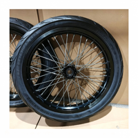 Roues Supermoto Surron Light Bee 2, 17 pouces, jantes en alliage CNC 7116 T6 avec pneus CST Road Slick pour la conduite sur route