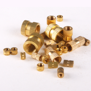 Oem Tùy Chỉnh M2 M25 M3 M4 M5 M6 Threaded Nhựa Injection Molding Knob Đinh Tán Mù Khía Đồng Brass Chèn <span class=keywords><strong>Nut</strong></span> Cho Nhựa - Product Image 2