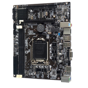 เมนบอร์ด PCWINMAX H55 LGA1156 DDR3 รองรับ Dual Channel 16GB PCI-E 2.0 ATX สำหรับคอมพิวเตอร์ตั้งโต๊ะสำนักงาน ขายส่ง - Product Image 1