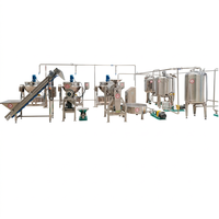 Ligne de transformation de purée de tomates GELGOOG semi-automatique, 2 tonnes par heure, équipement de production de légumes