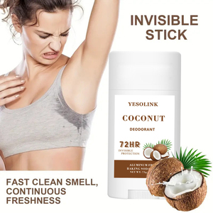 Body Axila Olor Remover Stick Coco Natural Anti-transpirante Desodorante Antitranspirante Desodorante Stick para Hombres Mujeres - Product Image 3