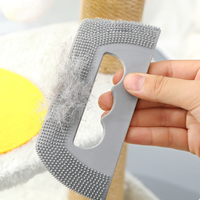 Nouvelle brosse dépilatoire en caoutchouc souple, grattoir à poils, dispositif d'aspiration et d'adhérence des poils, brosse anti-poils, coupe-boules de poils
