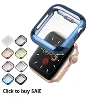 Full-Cover Soft Shell Schutzhülle für Apple S10 Watch Series Se Edelstahls chnalle TPU Galvani siertes Material