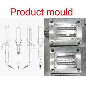 <span class=keywords><strong>Fer</strong></span> à friser professionnel pour salon de coiffure, grande ondulation profonde LCD de 38mm, baril en or rose, blanc - Product Image 6