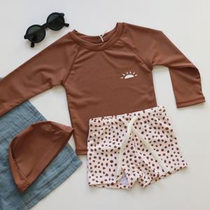 Summer Baby Cartoon Trunks Two Pieces Kids Swimwear Children Swimsuit Beach Wear <b>Swim</b> <b>Suit</b> Set - Product Image 2