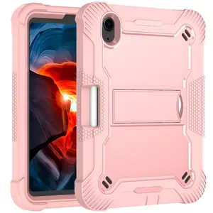 Heavy Duty 3 Layers Multi-Functional Protection Kickstand Tablet Cover For Samsung Galaxy Tab A7 10.4 cell phone case