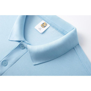 <span class=keywords><strong>Polo</strong></span> personalizado 2025 de poliéster para hombre, 100%, logotipo bordado, uniforme de trabajo liso, <span class=keywords><strong>Polo</strong></span> - Product Image 6