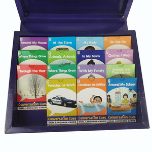 Tùy chỉnh trẻ em học tập chơi thẻ thiết lập thẻ giấy với hộp cho trẻ em Bộ nhớ - Product Image 4