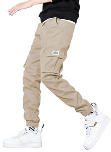 Vente en Gros Pantalons pour Hommes Pantalon de <span class=keywords><strong>Jogging</strong></span> Décontracté en Coton Pur de Couleur Unie Pantalon Cargo pour Hommes - Product Image 3