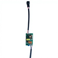 Driver LED à intensité variable avec interrupteur rotatif isolé 3W-24W, courant constant, entrée 220V, garantie 2 ans