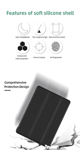 Funda Protectora de Cuero para <span class=keywords><strong>iPad</strong></span> <span class=keywords><strong>Mini</strong></span> 5ª Gen. con Soporte Plegable y Soporte Multi-posición a Prueba de Niños, Económica - Product Image 4
