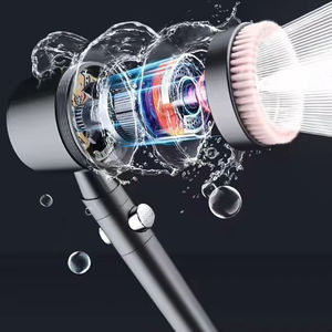 Cabezal <span class=keywords><strong>de</strong></span> ducha <span class=keywords><strong>de</strong></span> encendido/apagado con filtro <span class=keywords><strong>de</strong></span> cartucho <span class=keywords><strong>de</strong></span> PP limpio para <span class=keywords><strong>la</strong></span> <span class=keywords><strong>piel</strong></span> del cepillo multifuncional - Product Image 5