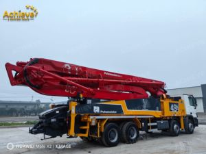 Camión Bomba de Concreto Putzmeister Usado con Chasis Benz 49m M49-5RZ para Maquinaria de Construcción en Venta - Product Image 2