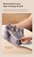 Masseur Shiatsu sans fil Darius Factory pour le cou et les épaules avec fonction de chauffage Batterie 2000mAh Application corporelle confortable