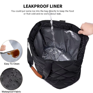 Bolsa Térmica OEM, Bolsa de Transporte Aislada, Suave, a Prueba de Fugas, con Cierre, para Viajes a la Playa, para Mujeres/Hombres, Bolsa de Reparto de Pizza/Comida - Product Image 6