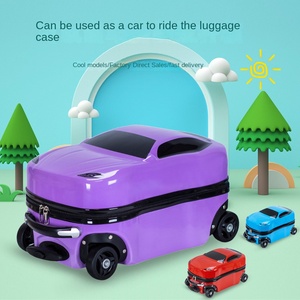 Nueva actualización ABS + PC equipaje de viaje de moda para <span class=keywords><strong>coche</strong></span> bebé niños caso impermeable Spinner Caster elegante <span class=keywords><strong>maleta</strong></span> - Product Image 4