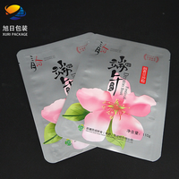 Sachet rétractable personnalisé en aluminium Mylar de qualité alimentaire, résistant à 121 degrés, scellé sur trois côtés, pour sushi et nouilles