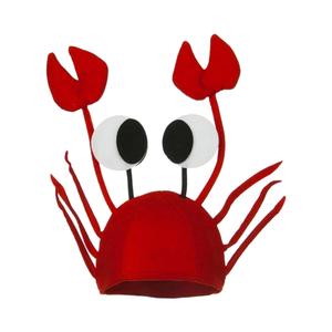 Mới lạ 3D thêu tôm hùm Crawfish cua hải sản hat với móng vuốt Beanies làm từ vải thông thường - Product Image 1