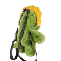 Nouveau design divers sacs à dos en peluche personnalisés matériaux respectueux de l'environnement meilleur cadeau pour la fête des enfants sac à dos dinosaure
