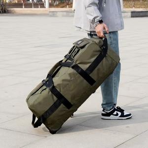 Mochila Grande Personalizada con Ruedas <span class=keywords><strong>de</strong></span> 79L, Bolsa <span class=keywords><strong>de</strong></span> Viaje Plegable para Hombre, Maleta con Ruedas, Bolsa <span class=keywords><strong>de</strong></span> Deporte, Bolsa <span class=keywords><strong>de</strong></span> Viaje para <span class=keywords><strong>Fin</strong></span> <span class=keywords><strong>de</strong></span> <span class=keywords><strong>Semana</strong></span> - Product Image 2