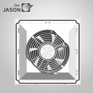 Ventilateur axial électrique 255*255 mm, souffleur à double roulement à billes, pales en acier inoxydable, pour fenêtre, mur, cuisine, salle de bain, toilettes - Product Image 5