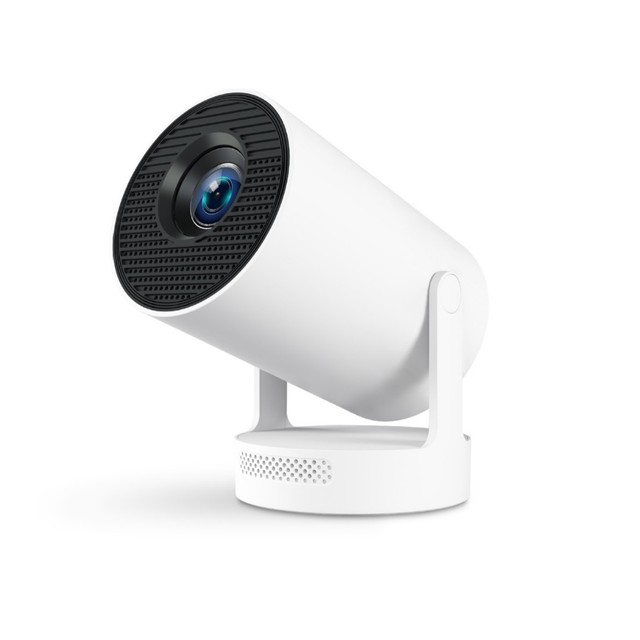 HY300 Plus Projector Hot-Selling 300 Upgraded Model with Android 11 Smart Features 720p Resolution LED Lamp