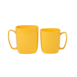 Vaso Reutilizable de Pared Simple, Portátil, de 460 ml, Multiusos, con Asa, Material PP Duradero, Impresión por Transferencia de Calor, Personalizable - Product Image 3