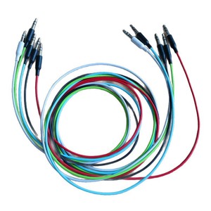 Male To Male <b>Audio</b> <b>Cable</b> 1M TPE Jacket 5 Colors For Car <b>Digital</b> Devices - Product Image 5