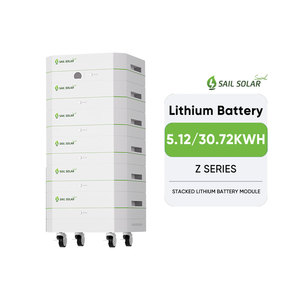 Baterai Surya Lithium dapat ditumpuk, 10kwh 15kWh 20kWh baterai penyimpanan energi Ip65 - Product Image 2