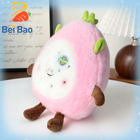 Fabricant direct d'usine de peluches, animaux en peluche de 7-10-20-25cm (3, 4, 7, 8 pouces) au design de fruits, en stock pour machine à griffes