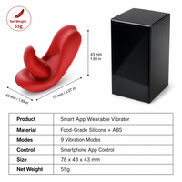 Vibrateur de culotte à contrôle longue distance par application, 9 modes de vibration, masseur clitoridien portable, étanche IPX7, silicone médical, pour adultes