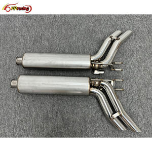 Для mercedes Benz g wagon G Class W464 AMG G63 G500 G550 Upgrade выхлопная 304 из нержавеющей стали с B Word - Product Image 4