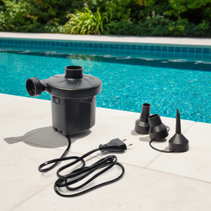 Accessoires de <span class=keywords><strong>piscine</strong></span> faciles à utiliser pompe de gonflage/dégonflage pompe à Air électrique Portable à remplissage rapide avec 3 buses pour produit gonflable - Product Image 6