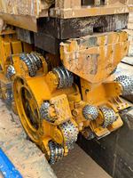 Tranchée étroite creusant la tranchée profonde Excavation Diaphragme Mur Trench Cutter Machine Lisier Mur Cutter