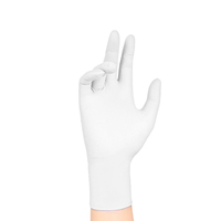 Gants en nitrile jetables sans poudre, mélange de vinyle PVC, personnalisables